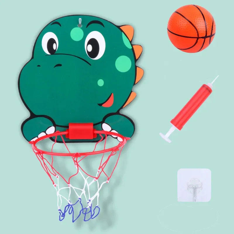 Baby Toys Basketball Ball Sucker Dinosaur Toy For Kids 2 To 4 Year Old Boy 1 Year Birthday Gift Outdoor Indoor Sport Board Game